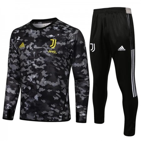 Juventus Black Trainings Sweatshirt Pak 2021-22 Grijze Juventus Black Trainings Sweatshirt Pak 2021-22 Grijze
